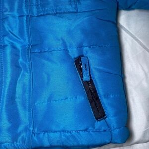 Blue puffer jacket for (boys)